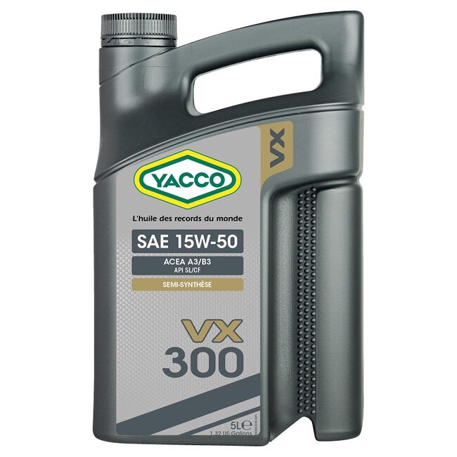 Густое моторное масло | Yacco VX 300 15W50 5л